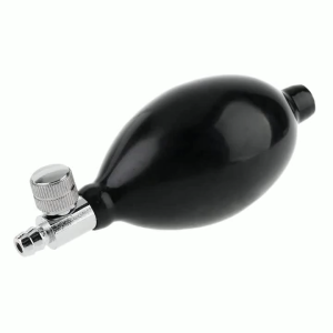 1Pc Blood Pressure Monitor Inflation Pump Natural Latex Bulb Hand Squeeze With Twist Air Release