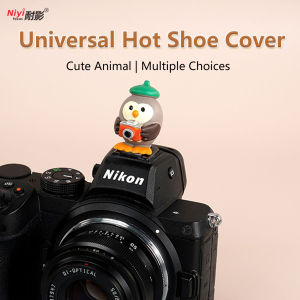 Universal Camera Hot Shoe Cover Cute Animal Cold Shoe Protector Cover Base Soft Silicone Mount Base