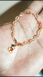 Gelang Anak Titanium & Lapis Emas: Anti Luntur & Iritasi