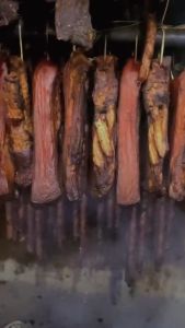 Thịt Ba Chỉ Lợn Gác Bếp Tây Bắc Ba Chỉ Hun Khói Chuẩn Mường Then Ngọt Thơm Chuẩn Vị Tây Bắc (Tặng Chẩm Chéo)