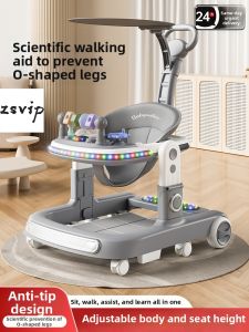 ZSVIP | O-shaped Legs Prevention Foldable Anti-fall Baby Walker