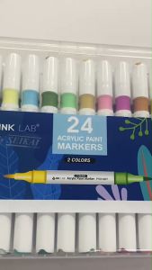 ชุดปากกาอะคริลิค 24ด้าม 48สี INKLAB