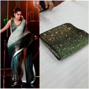 [PRE-ORDER] New Launching Partywear Bollywood BlockBuster Saree Design With Beautiful Sequins[DELIVERY TIME 12DAYS]