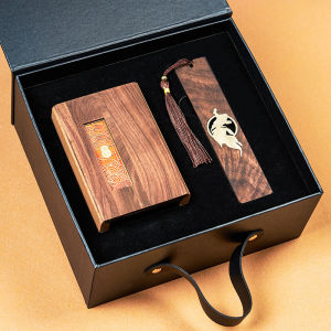 FENGHONGTAO | Chinese Style Wooden Storage Pen Holder