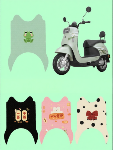 Decorative E-bike Foot Pad