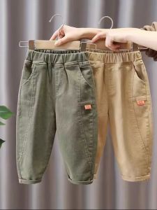 Boys Casual Pants Spring Autumn Style Childrens Clothing Baby Boys Versatile Long Trousers Boys Fashion Personality