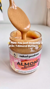 100% PURE Almond / Peanut / Cashew Butter | NO SALT NO SUGAR NO OIL NO PRESERVATIVES | Smooth | by Naked Goodness
