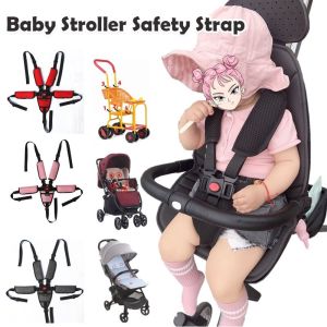 Five Point Baby Safety Belt Baby Dining Chair Child Stroller Accessories Strap Safety Belt
