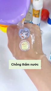 Băng cá nhân tròn trong suốt họa tiết dễ thương cho bé tiệt trùng 120 miếng CN024