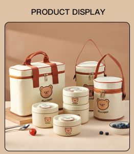Large Capacity Lunch Box Insulated Stainless Steel 304/Stainless Steel 316.Student Lunch Box.2/3/4 Layer Food lunch Box. Stainless Steel Microwave Oven Lunch Box