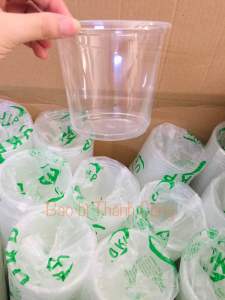 (HCM) Set bộ 50 cái (ly + nắp) Ly lùn 700ml dày dặn nặng tay - Siêu phẩm của UKP