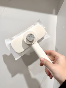 Mini Mop Holder No Touch Face Towel Disposable Multi-Function Cloth Mop Holder Stainless Steel Handle Household Cleaning Tool