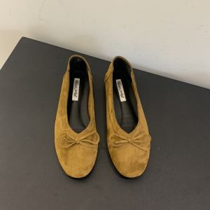 Vintage Round Toe Bow Soft Flat Shoes