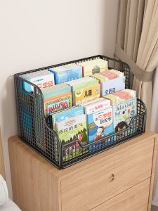 Simple Childrens Desk Bookshelf Multi-Functional Storage Organizer Desk Accessory No-Install Triangular Book Rack Home Decor