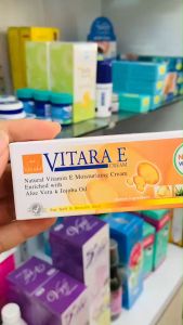 VITARA E cream ครีมวิตามินอี จากธรรมชาติ เข้มข้น บำรุงผิวนุ่มชุ่มชื้น ขนาด25กรัม (1หลอด)