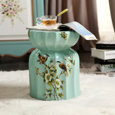 Chinese Style Ceramic Stool