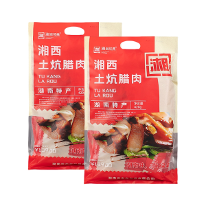 Xiangdong Classic Smoked Pork Belly Spicy Dry Cured Ham Hunan Speciality Zhangjiajie Thin Slices of Dried Pork