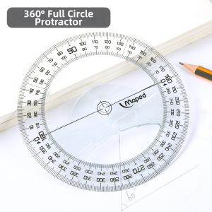 Maped | Teaching Drawing Measuring Tool 360 Degree Protractor