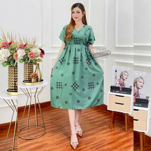 Daster Kimono Terbaru: Motif Pagar & Bahan Rayon Premium