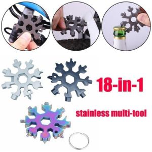 MJ88 KUNCI 18 IN 1 SNOWFLAKE MULTI TOOL MINI POCKET / KUNCI MULTI ORI
