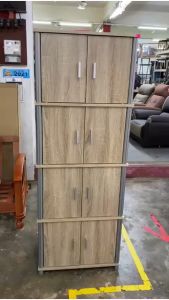 (PERABOT ANN) BOOKSHELF / STORAGE SHELF / 4 SHELF CABINET