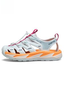 Humtto รองเท้าแตะกีฬากลางแจ้ง ผู้หญิง ฤดูร้อน ใหม่ กันลื่น นุ่ม ปกปิดนิ้วเท้าด้านล่าง Quick-dry ระบายอากาศได้ดี น้ำหนักเบา รองเท้ากีฬาชายหาด