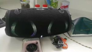 Portable Waterproof 100W High Power Bluetooth Speaker RGB Colorful Light Wireless Subwoofer 360 Stereo Surround TWS FM Boom Box