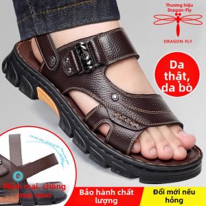 DRAGON-FLY | Dép Lái Xe Hè Đế Mềm Chống Trượt