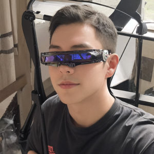 Genuine Goods X-Men Laser Eye Props Cosplay Super Cool Polarized Sun Glasses Color Film Sports Men