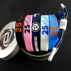 Memorial Edition Basketball Sport Bracelet Student Glow-in-the-dark Wristband Collectible Gift Ross Number 1 Number 25
