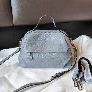 SHUCAI | Genuine Grade Leather Womens Handba Luxury Designer Female Shoulder Crossbody Small Bag Commuter Soft Cowhide Bag for Woman New