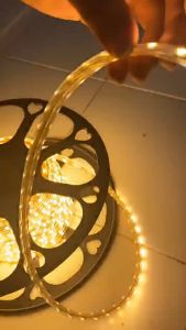 Lampu LED Strip Neon Flexible LED Strip Flex per Meter 220V IP65 WATERPROOF sj