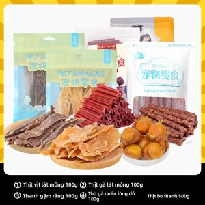 Gói Thức Ăn Dành Cho Chó Mọc Răng Và Ngon Miệng