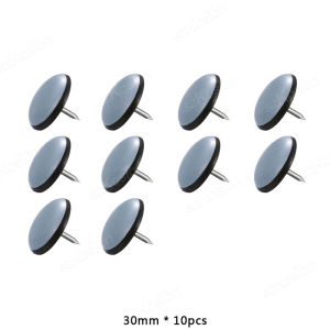 10 Chiếc Nail-On Đồ Nội Thất Lướt Nhẹ Miếng Lót Ghế Tròn Chân Di Chuyển Tầng Bảo Vệ Đồ Nội Thất Gia Đình Phụ Kiện