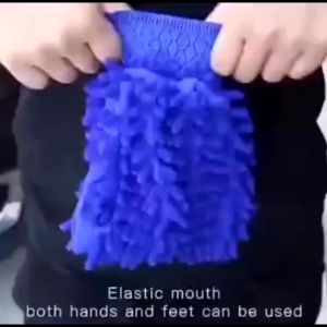 Car Washing Hand Gloves Towel Microfiber Mitt Cloth Clothes Detailing Towels Microfiber Towel Polish Wax Cloth Car Interior Cleaner Car Care Kit Car Home Office Kitchen Sofa Washing Cleaning Waxing Car Accessories Myvi Axia Bezza Saga City Vios