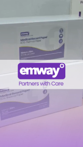 156mm x 100mm x 150sh Emway® CTG Fetal Monitor Paper