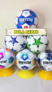 BOLA SEPAK JAHIT / BOLA SEPAK OLAHRAGA SIZE 5 FREE PENTIL DAN JARING