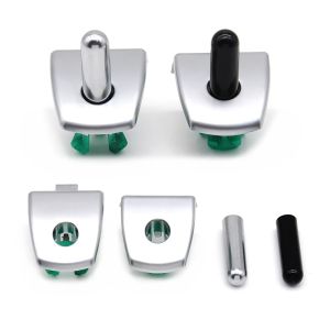 กลอนประตูภายในประตูรักษาความปลอดภัยลูกบิดสกรูล็อคที่หุ้มขาสำหรับ BMW 7 Series F01 F02 F04 730i 740i 750i 760i 2009-2014