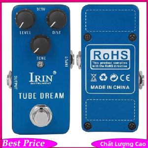 IRIN | IRIN RS-04 Tube Dream Pedal True Bypass Guitar Effect Mô Phỏng Âm Thanh Biến Dạng Của Bộ Khuếch Đại Ống Kết Cấu Kim Loại