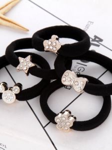 Korean Japanese Simple High Elastic Hair Ties Bands Hair Accessories Hair Bands Hair Ornaments Easy to Match for Daily Use