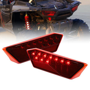 LED Tail Light Rear Brake Lights for Polaris RZR 900 1000 S XP Turbo 2014-2018 Replaces 2412341 & 2412342 ATV UTV Taillight
