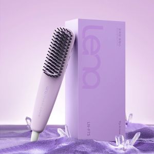 「China Plug」Lena | Portable Mini Negative Ion Straightening Hair Brush