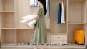 【✅SG stock】Vacuum Storage Bag Clothes & Quilt Organizer Travel Compression Vacuum Bag