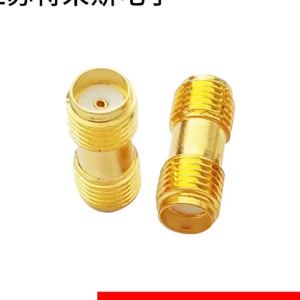 2 Chiếc SMA Male To F Female Copper RF Conversion Head Turn F Internal Thread To SMA External Thread Adapter