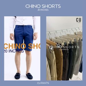 Chino Shorts 20 Nails 🎈 20 Nails ขาสั้น 20 นิ้ว 🎈 20 นิ้ว กางเกง ขาสั้น มิตร ชิโน่ ผ้าคอตตอล 100% Chino Shorts: 17 สี CU 👕