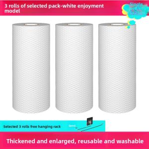 MONLEYTA | Lazy Persons Dual Use Wet And Dry Kitchen Special Paper Towel Disposable Dishcloth Oil Resistant Home Cleaning Tissue