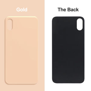New Glass for iPhone XS Battery Back Cover for iPhone X / XS / XS Max Rear Door Panel Housing Case Parts