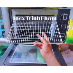 Vỉ nướng inox 304 caro dùng lò nướng các loại. Làm vỉ theo yêu cầu