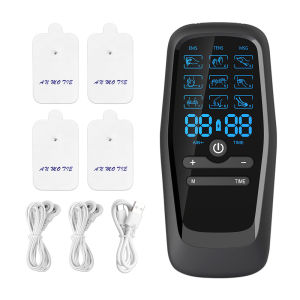 Salorie USB rechargable EMS kích thích cơ bắp điện vật lý trị liệu hàng chục đơn vị máy electrostimulator Xung máy mát xa cơ thể miếng đệm