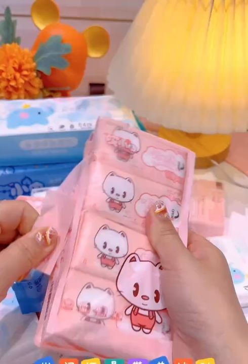 Ecoplanet COD#8in1 64sheet BESTMOMMY 8in1 Set Baby Wipes Mini Multipurpose wipe Easy to carry Outdoor Travel Size Mini Travel Wipes